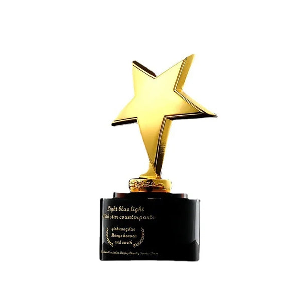 Children's Mini Metal Crystal Trophies Kids' Miniature Award