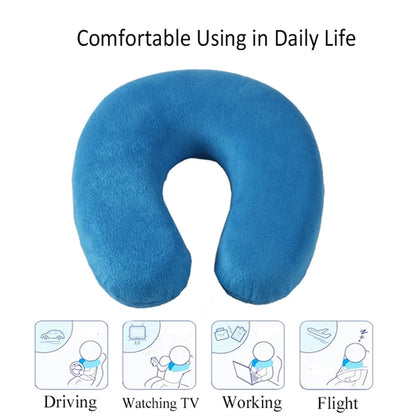U Shape Soft Bread Travel Neck Support Pillow