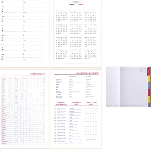 2023-2024 PU Hardcover Academic Year Planners