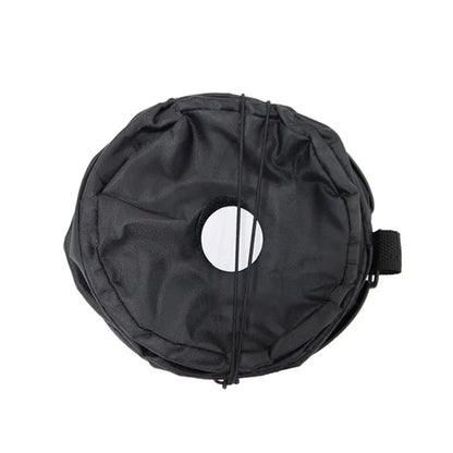 Portable Car Trash Can with Lid