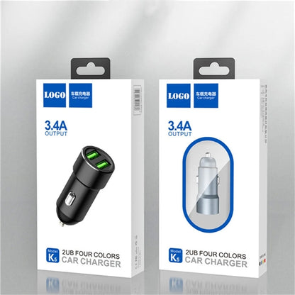 Dual port 3.4A Car Phone Charger