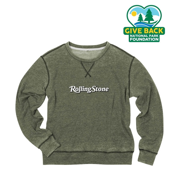 ACE Ladies Burnout Wash Sweatshirt