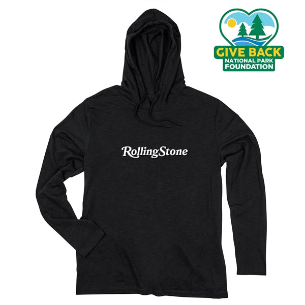 ACE Adult Long Sleeve Slub Hooded T-Shirt