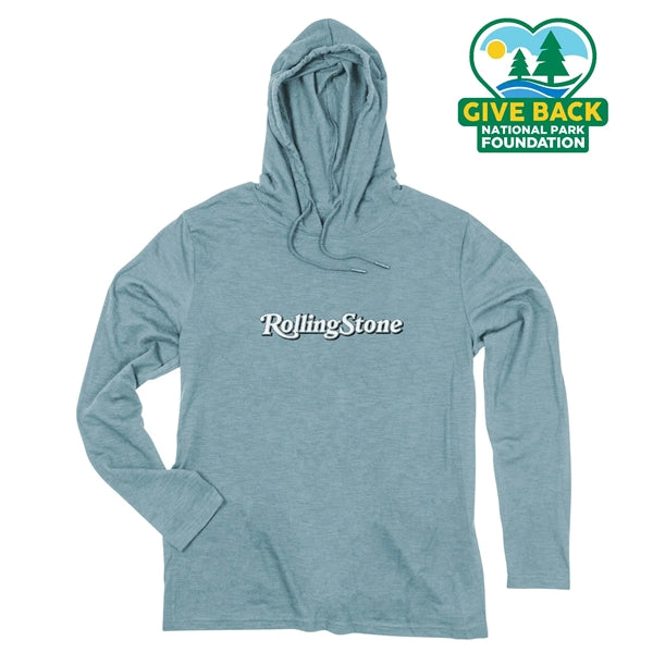 ACE Adult Long Sleeve Slub Hooded T-Shirt