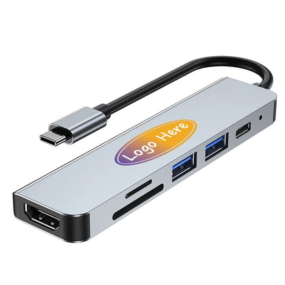 USB C Hub 6 in 1 Dongle