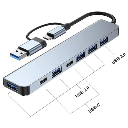 7 in 1 USB C HUB Spliter