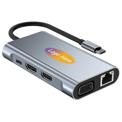 8 in 1 USB C HUB Docking Station