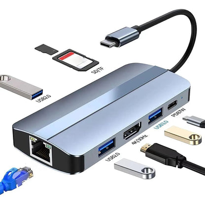 8 in 1 USB C Hub Adapter