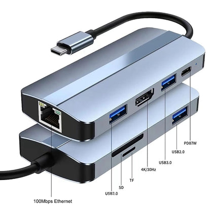 8 in 1 USB C Hub Adapter