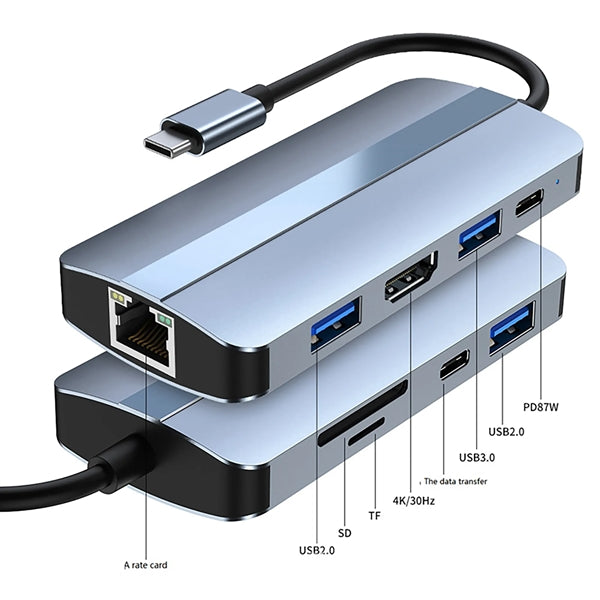 9 In 1 USB C HUB Adapter Docking Station