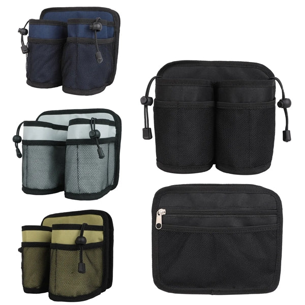 Large Multi-Pocket Luggage Cup Holder