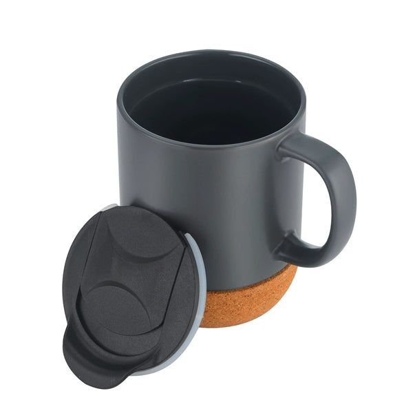 12 oz. Ceramic Mug with Cork Base