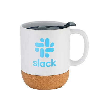 12 oz. Ceramic Mug with Cork Base