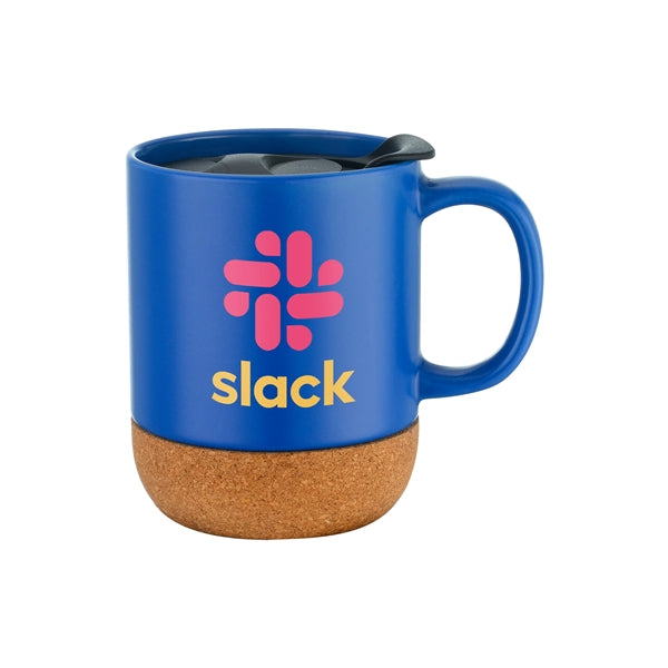 12 oz. Ceramic Mug with Cork Base