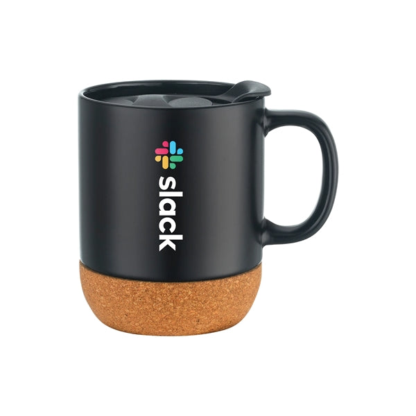 12 oz. Ceramic Mug with Cork Base