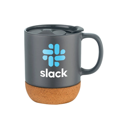 12 oz. Ceramic Mug with Cork Base