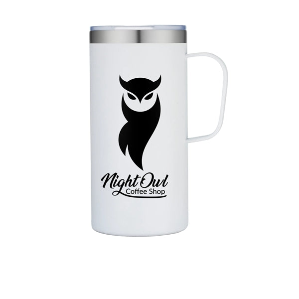 20 oz. Double Wall, Stainless Steel Camping Mug