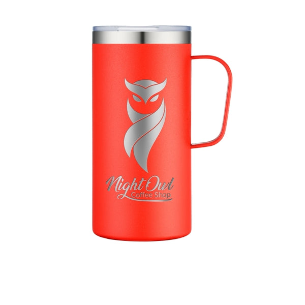 20 oz. Double Wall, Stainless Steel Camping Mug