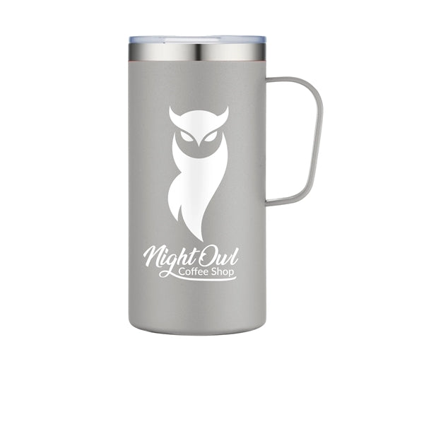 20 oz. Double Wall, Stainless Steel Camping Mug