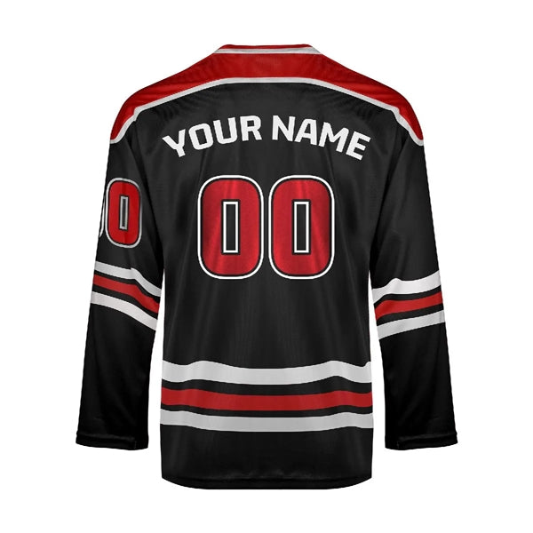 CUSTOM PERFORMANCE PERSONALIZED SUBLIMATED ICE HOCKEY JERSEY