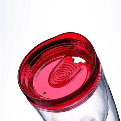 10Oz Double Wall Plastic Wine Glasses