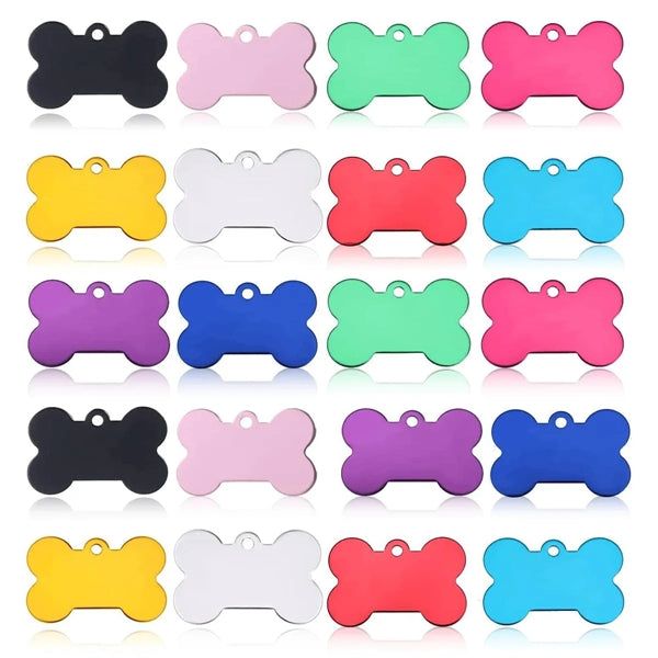Custom Bone Shape Pet Id