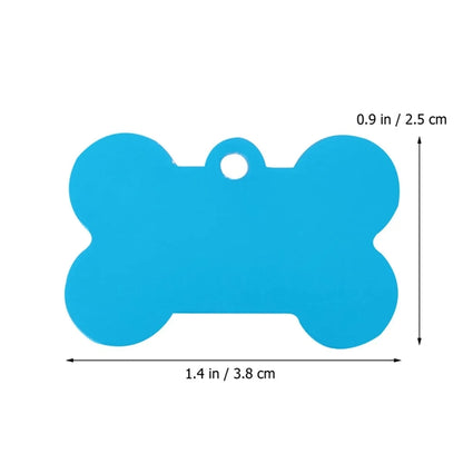 Custom Bone Shape Pet Id