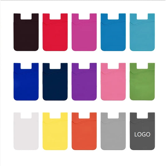 Silicone Phone Wallet Card Holder