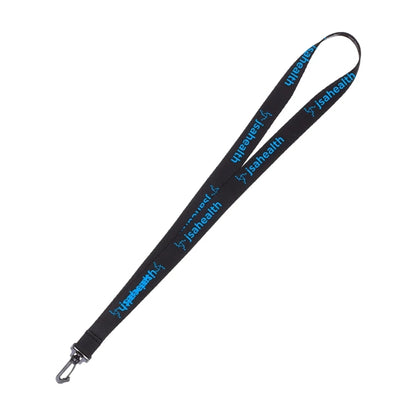 3/4" Import Air Ship Supersoft Polyester Silkscreen Lanyard