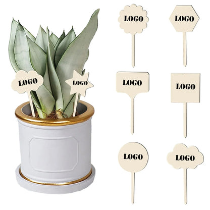 Wooden Plant Stakes Markers