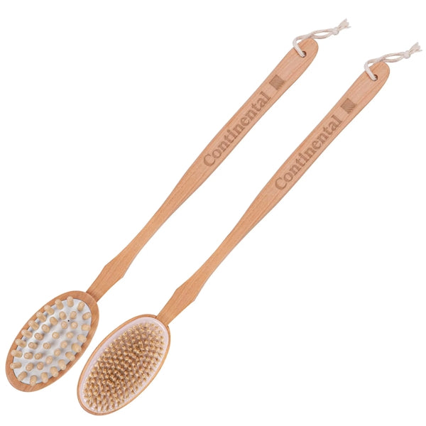 Double-Sided Bath and Massager Brush