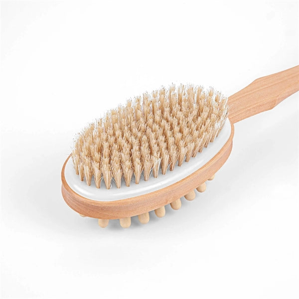 Double-Sided Bath and Massager Brush