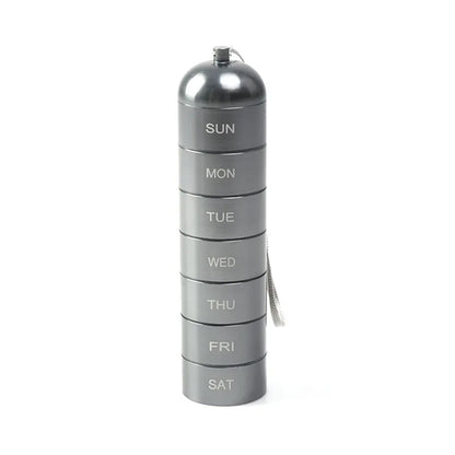 Metal Weekly Pill Organizer
