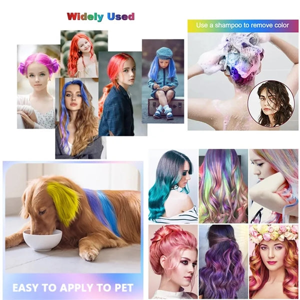 Hair Chalk for Girls Kids Adults and Pets