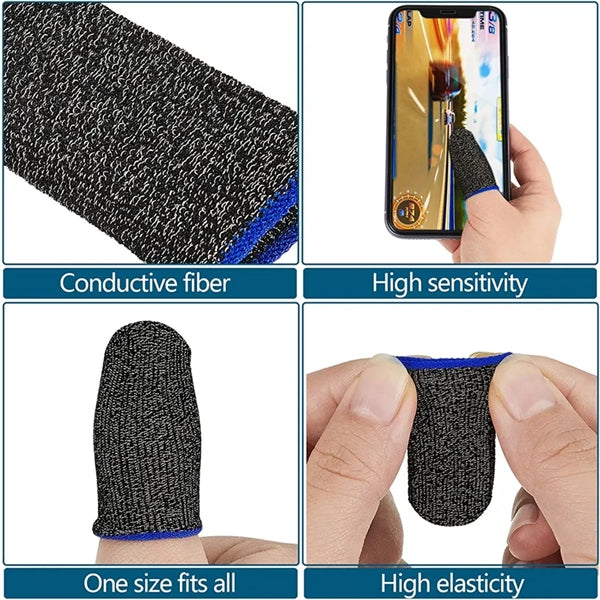 Finger Sleeves for Gaming Mobile Game Controllers