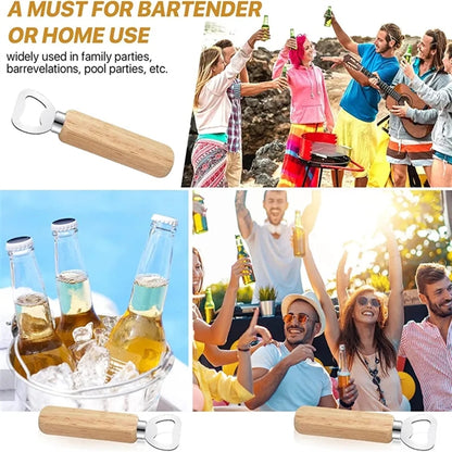 stainless steel beer bottle opener
