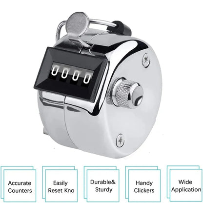 Metal Budget Hand Tally Counter