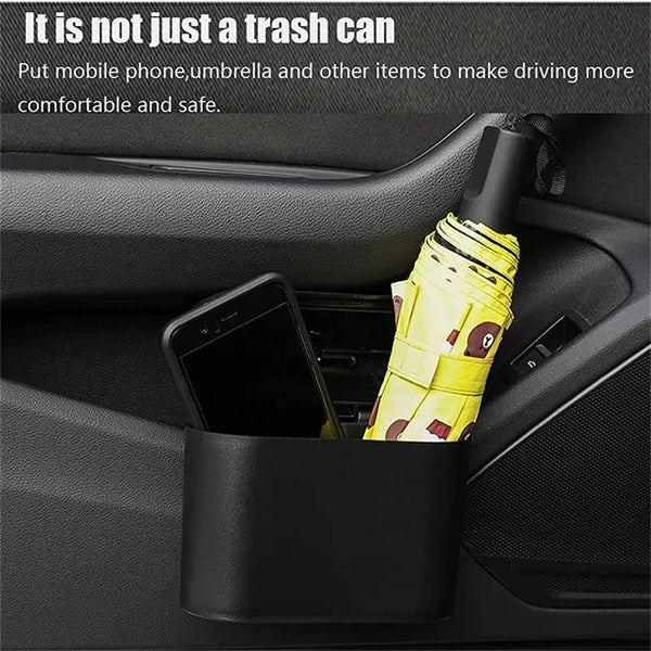 Car Trash Can with Lid