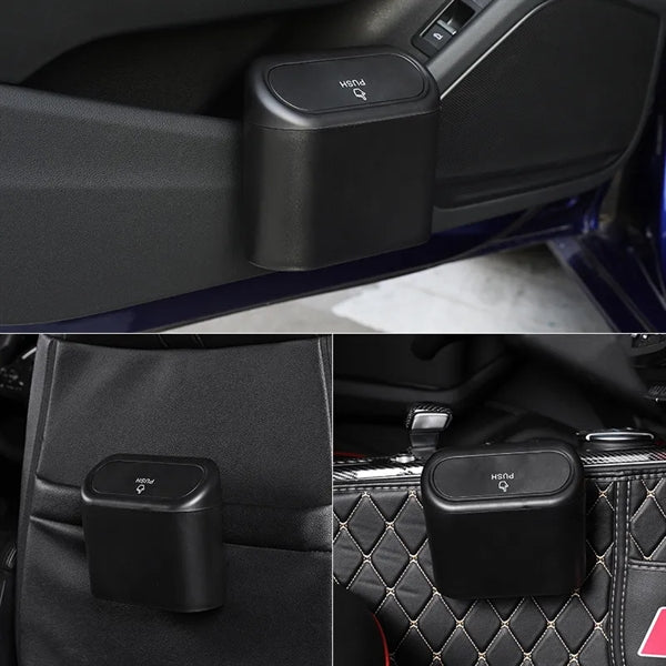 Car Trash Can with Lid