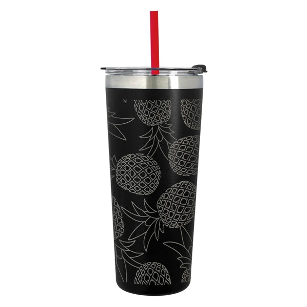 24 Oz. Full Laser Colma Basics Tumbler