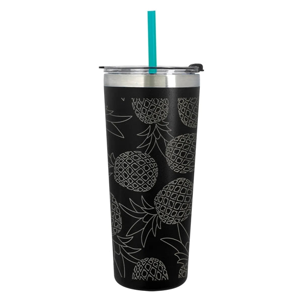 24 Oz. Full Laser Colma Basics Tumbler