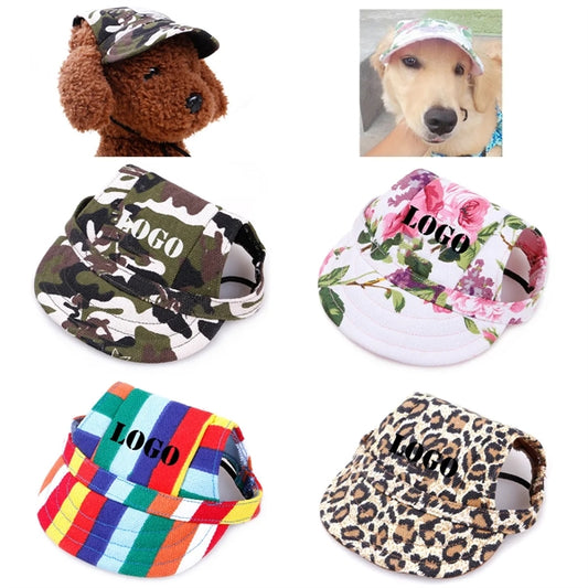 Adjustable Canvas Pet Hat
