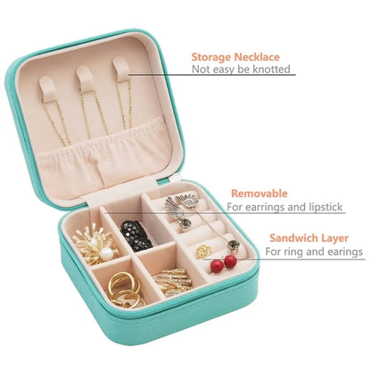 Mini Jewelry Leather Box