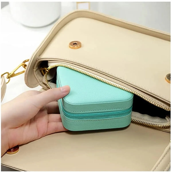 Mini Jewelry Leather Box
