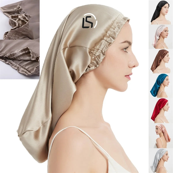 Silk Satin Long Bonnet