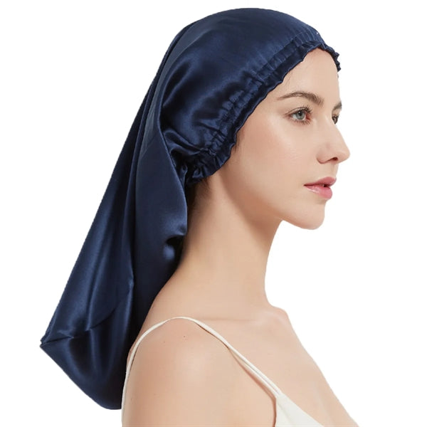 Silk Satin Long Bonnet