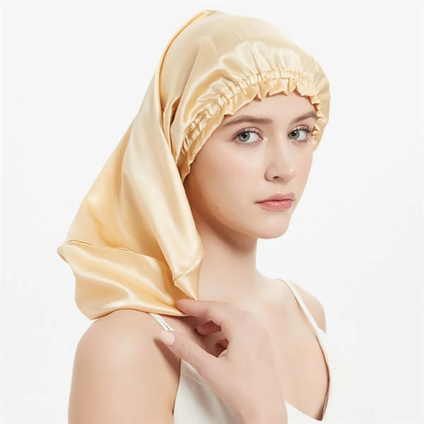Silk Satin Long Bonnet