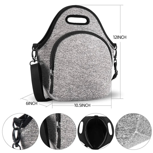 Neoprene Lunch Tote Bag