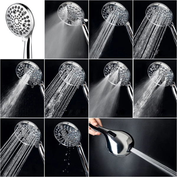 Handheld Shower Head With Hose