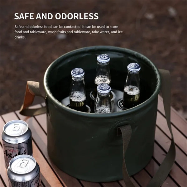 Collapsible Bucket with Handle